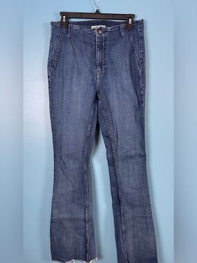 WE THE FREE FP HIGH RISE BOOT CUT JEANS SIZE 30